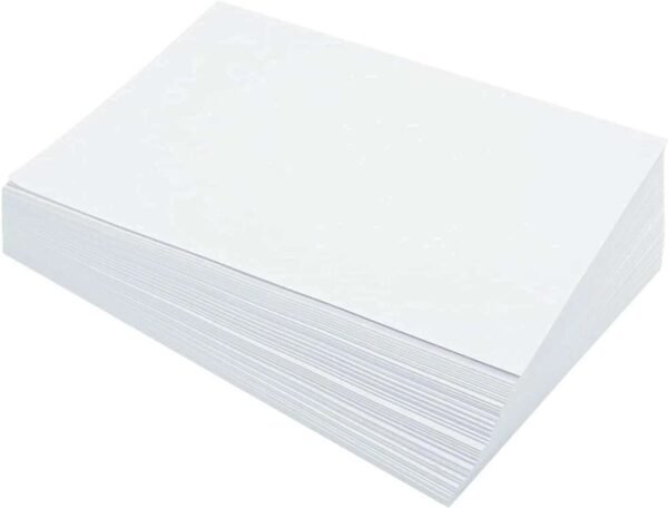 White 100 Sheet Unruled A4 75 gsm A4 paper (Set of 1, White)